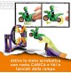 LEGO 60359 City Stuntz Sfida Acrobatica: Schiacciata sulla Rampa, Set 2 in 1 con Moto Giocattolo Dinosauro Carica e Vai, Idea Regalo per Bambini dai 5 anni